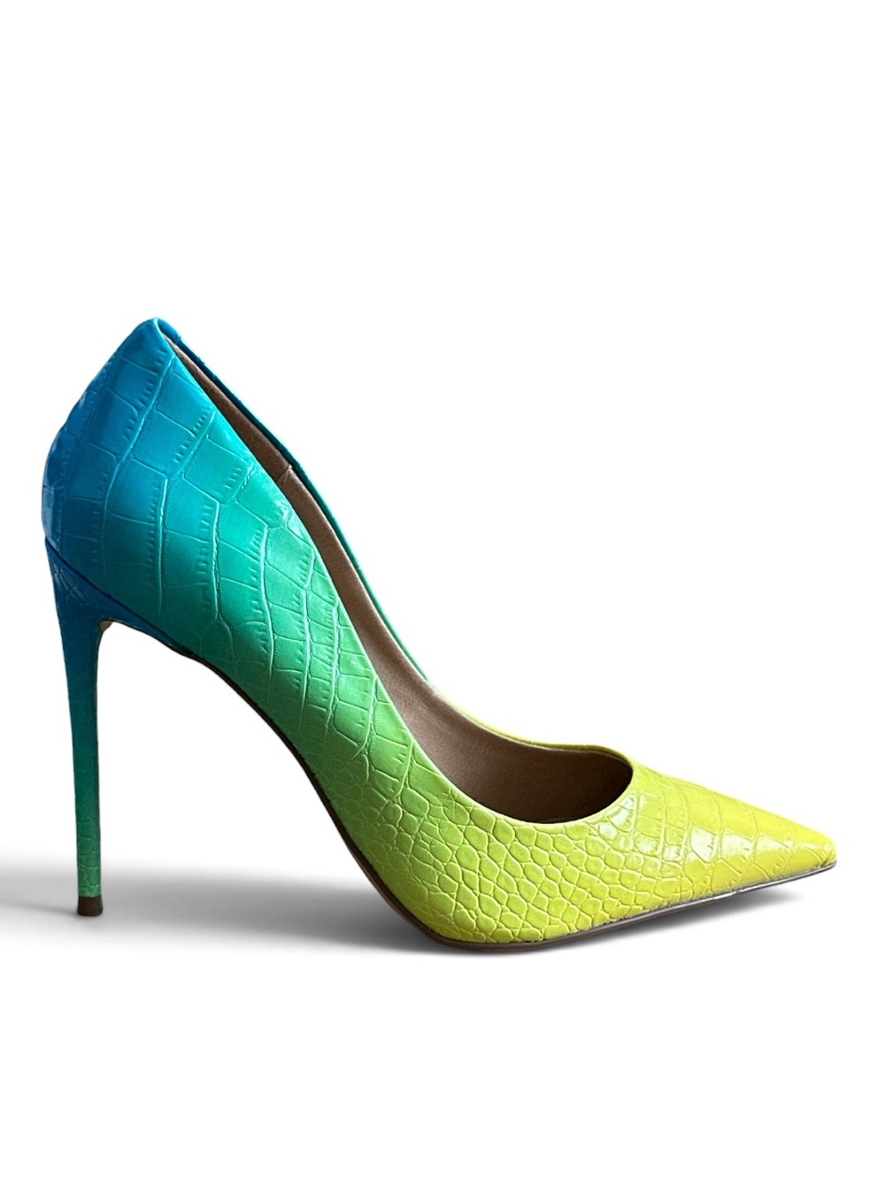 Steve Madden Vala Croc Ombré Heels